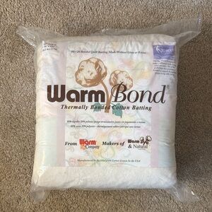 Warm Bond quilt batting